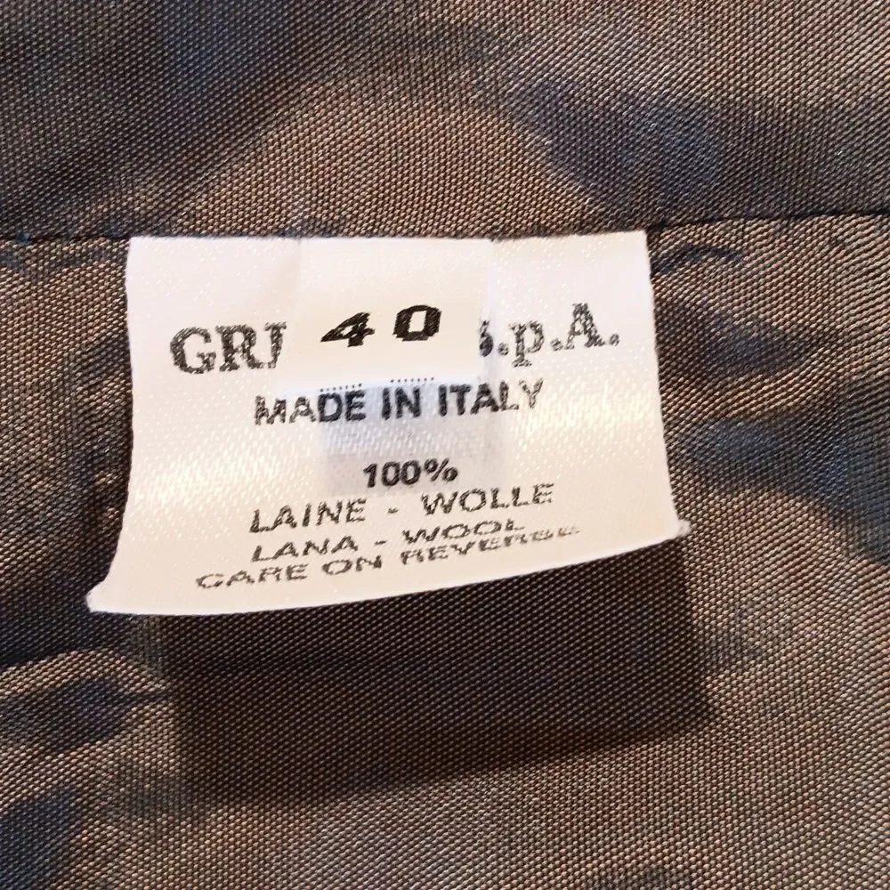 Luciano Barbera Charcoal Vest. Menswear Styling. Classic.